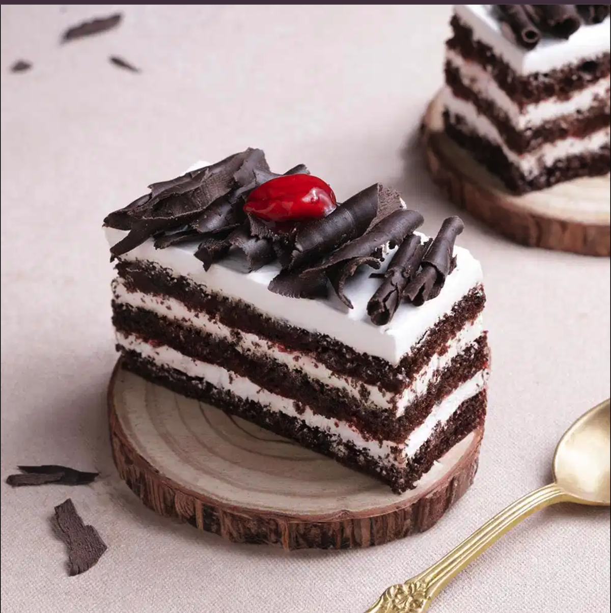 Black forest pastry